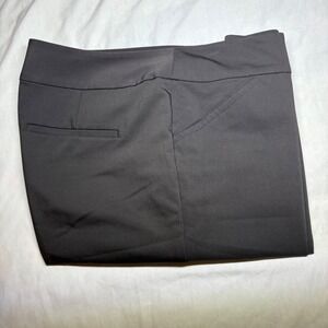 Ann Taylor Curvy Fits Bootcut Dress Pants Charcoal Gray Women's Size 10